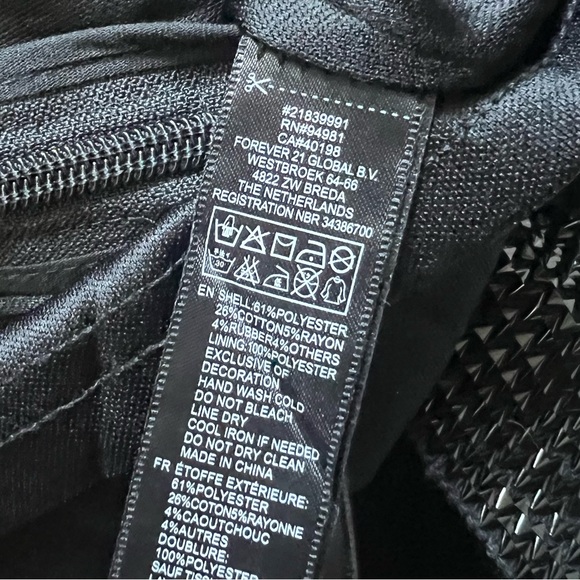 Forever 21 Shimmering Black One-Shoulder Dress Size S - Picture 6 of 6